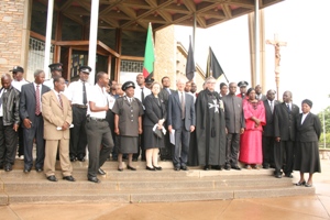 Visit to St John Zambia by the Lord Prior the Order in 2010